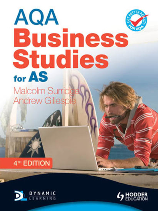Upplýsingar um AQA Business Studies for AS (Surridge & Gillespie) eftir Malcolm Surridge - Biðlisti